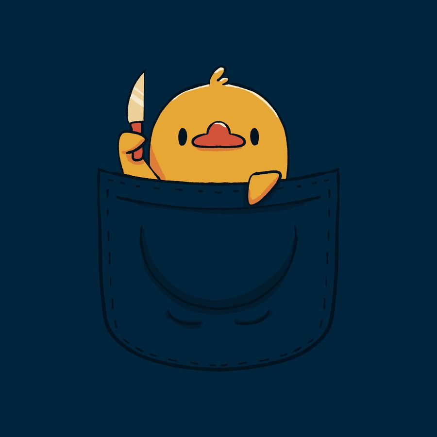 Pocket duck artwork