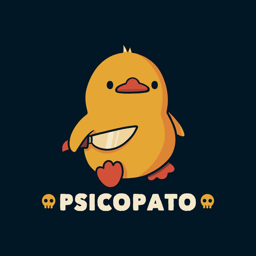 Psicopato duck artwork