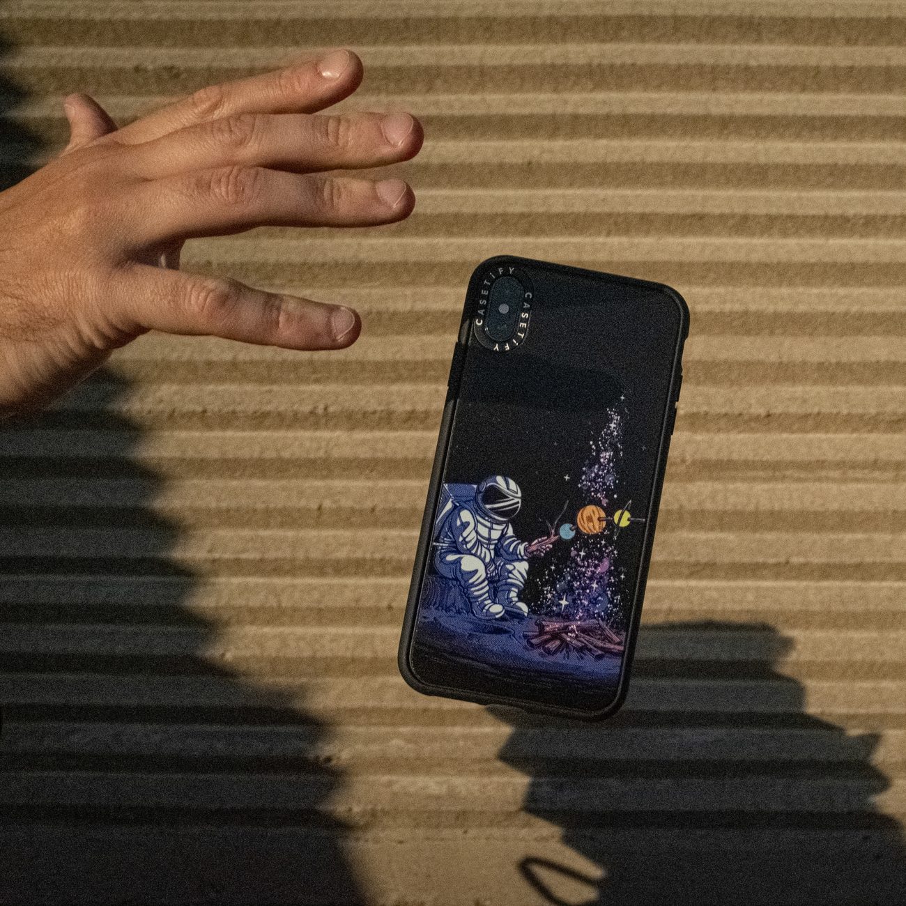 Licensed artwork on a phone case