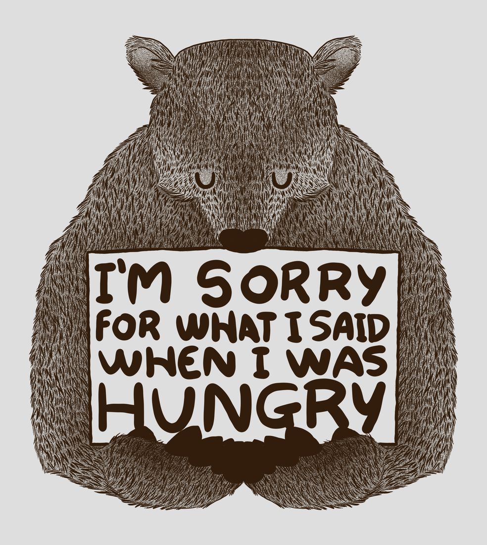 I’m Sorry for What I Said When I Was Hungry artwork