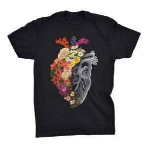 Flower Heart Spring Tshirt