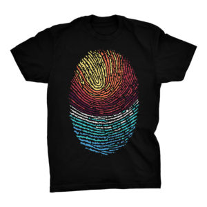 Fingerprint Sunset Tshirt