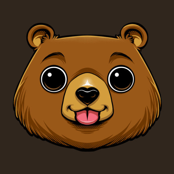 Bear Face Tshirt