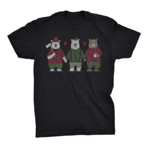 My Bear's Valentine Three Bears Tshirt