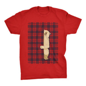 Plaid Bear Lumberjack Osos Tshirt